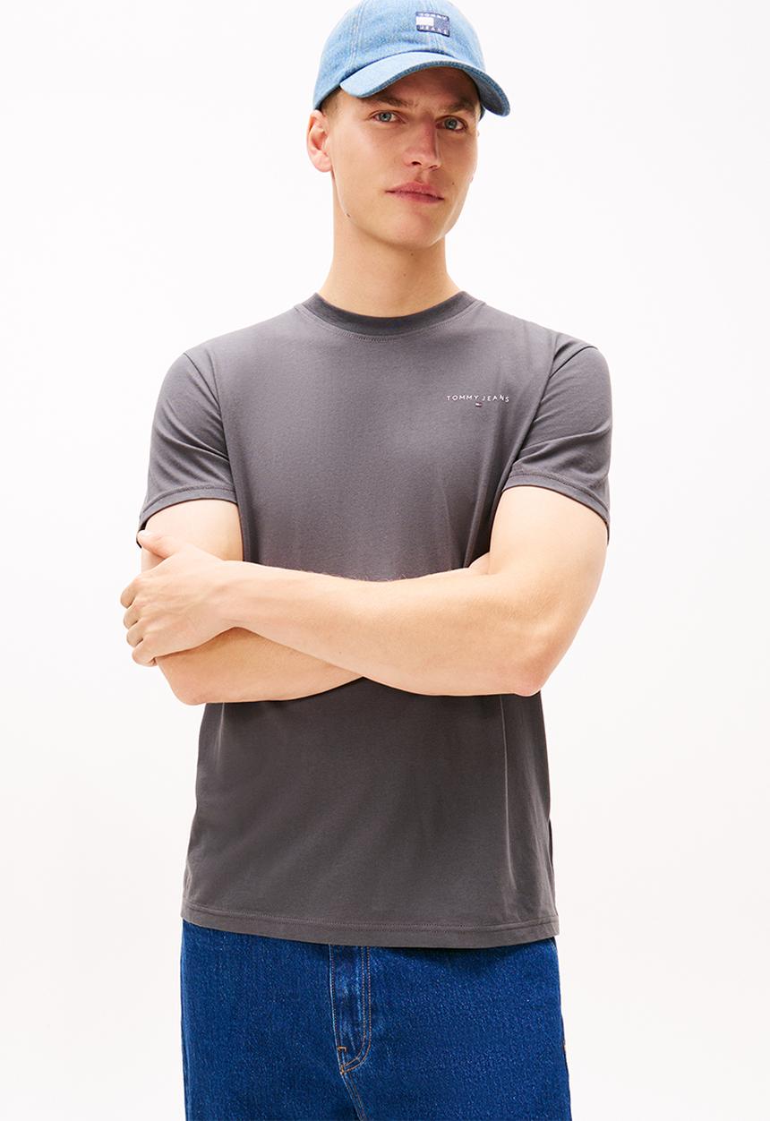Tommy Hilfiger - Tjm Slim Linear Ss Tee 2Pck Ext - Ecru / Washed Black