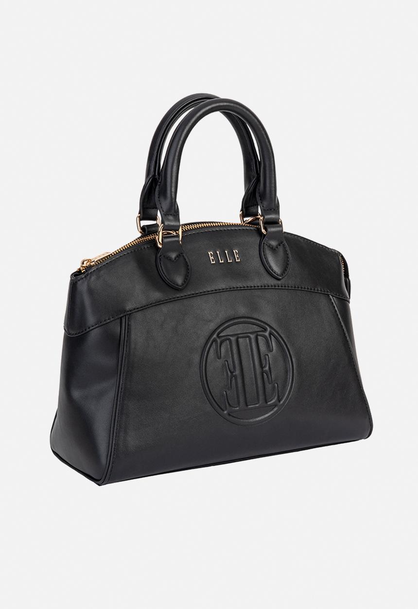 Elle - Embossed Dome - Black