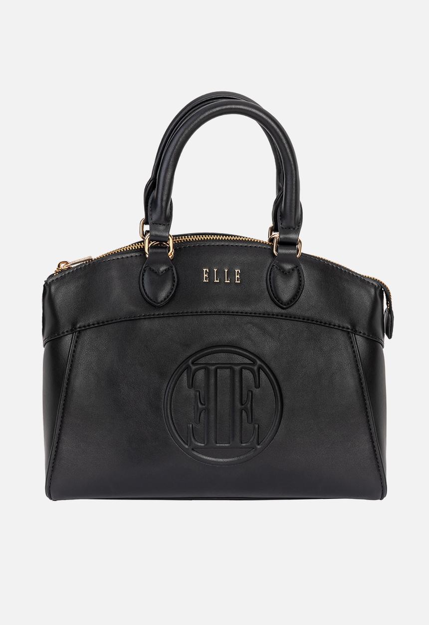 Elle - Embossed Dome - Black