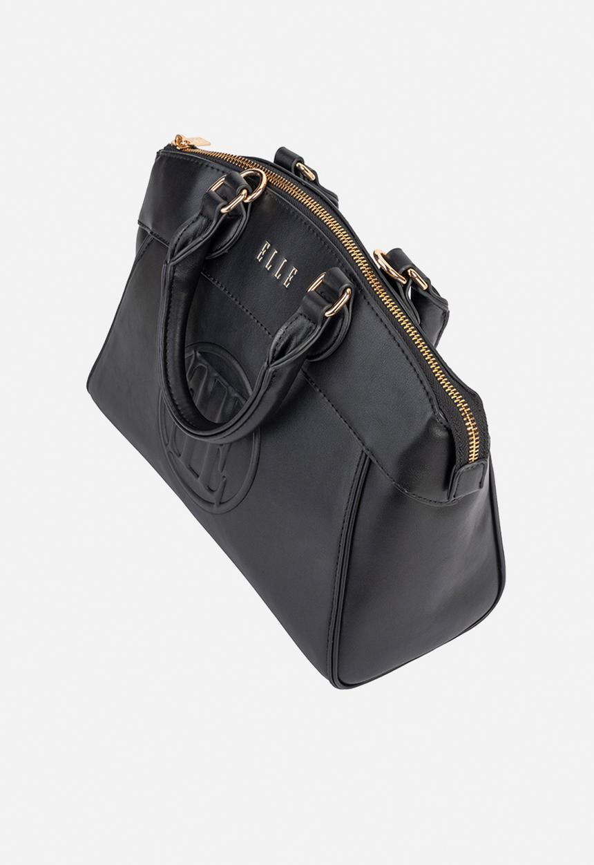 Elle - Embossed Dome - Black