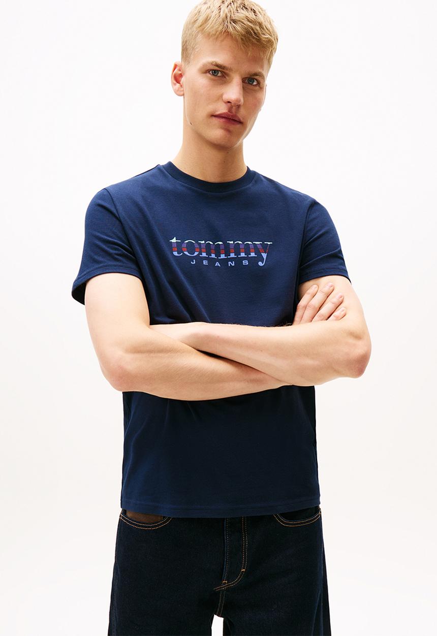 Tommy Hilfiger - Tjm Slim Entry Dna Ss T Ext - Dark Night Navy