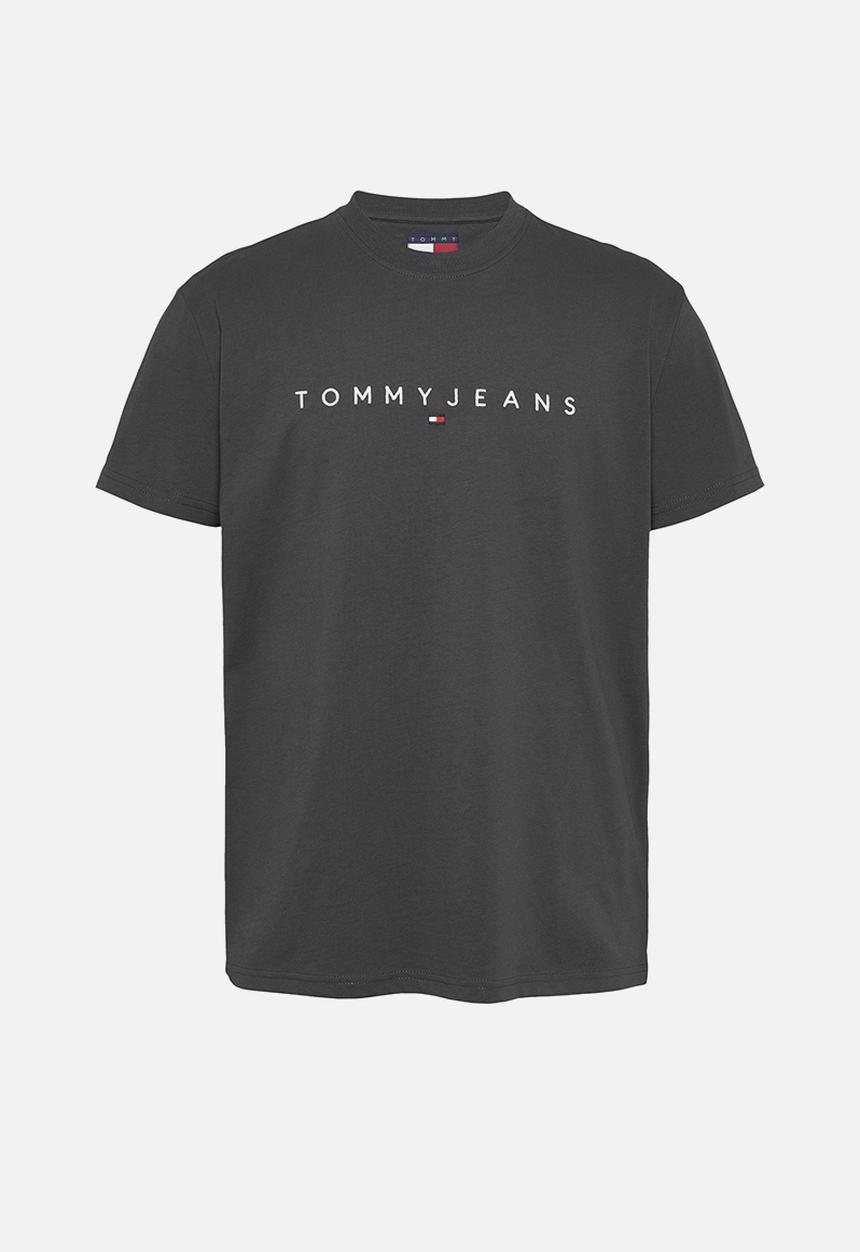 Tommy Hilfiger - Tjm Reg Linear Logo Tee Ext - Washed Black