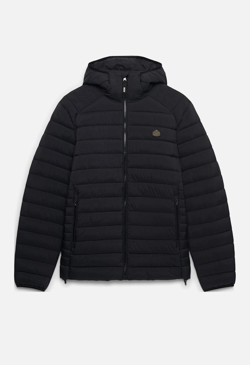 Superdry. - HOODED FUJI LITE JACKET - ECLIPSE NAVY
