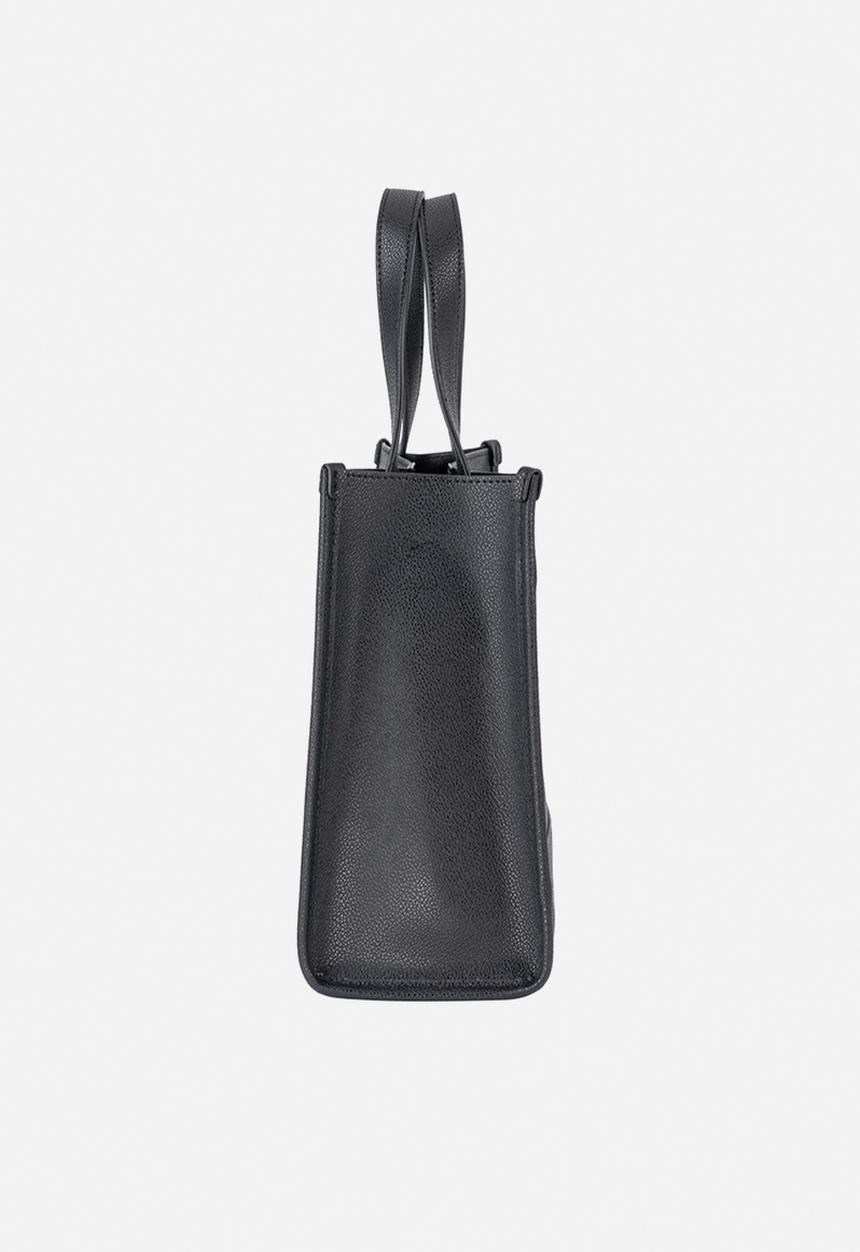 Elle - Cut Out Small Shopper - Black
