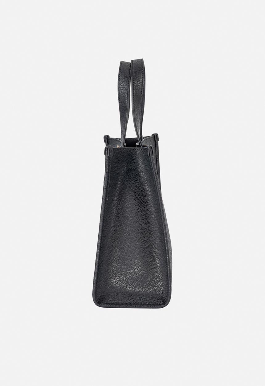 Elle - Cut Out Small Shopper - Black