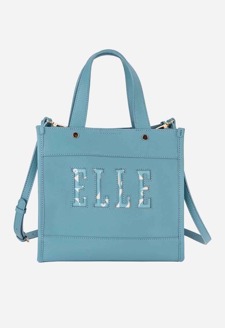 Elle - Cut Out Small Shopper - Blue