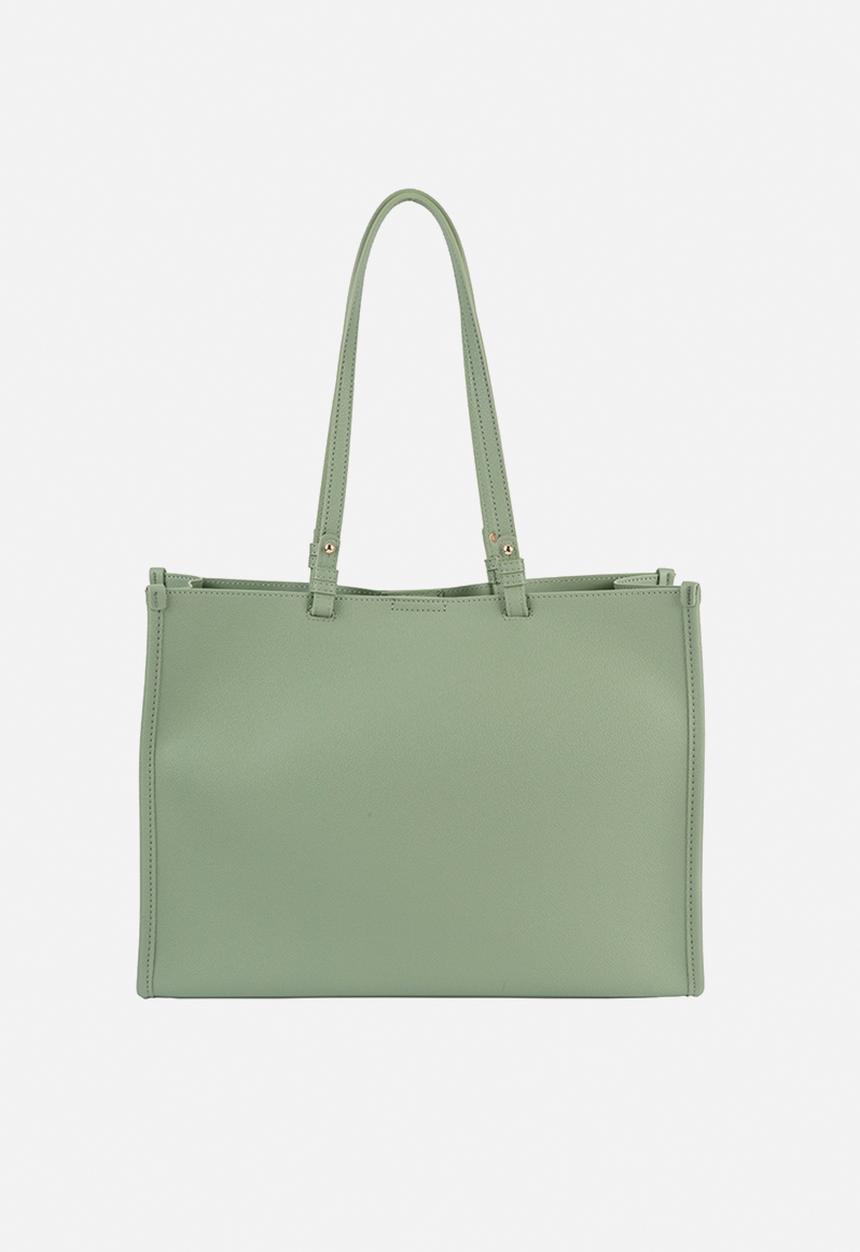Elle - Cut Out Tote - Green