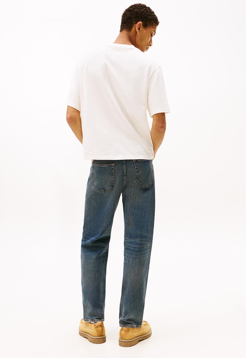 Tommy Hilfiger - Tjm 90S Distressed Flag Tee - Ancient White