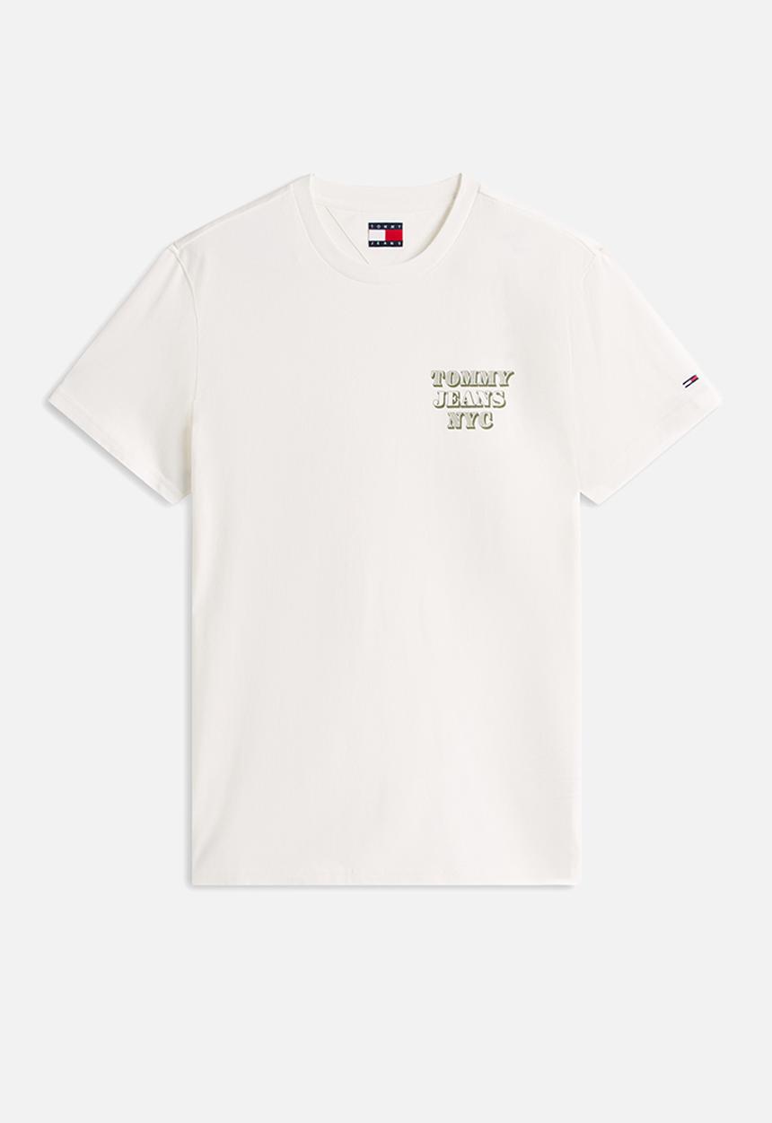Tommy Hilfiger - Tjm Slim Entry Bills Ss Tee - Ecru