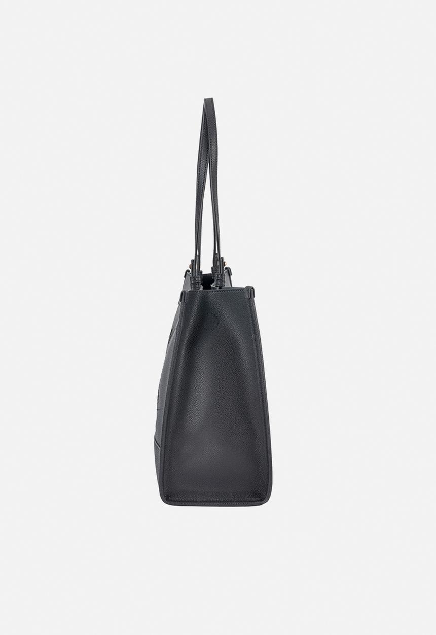 Elle - Cut Out Tote - Black