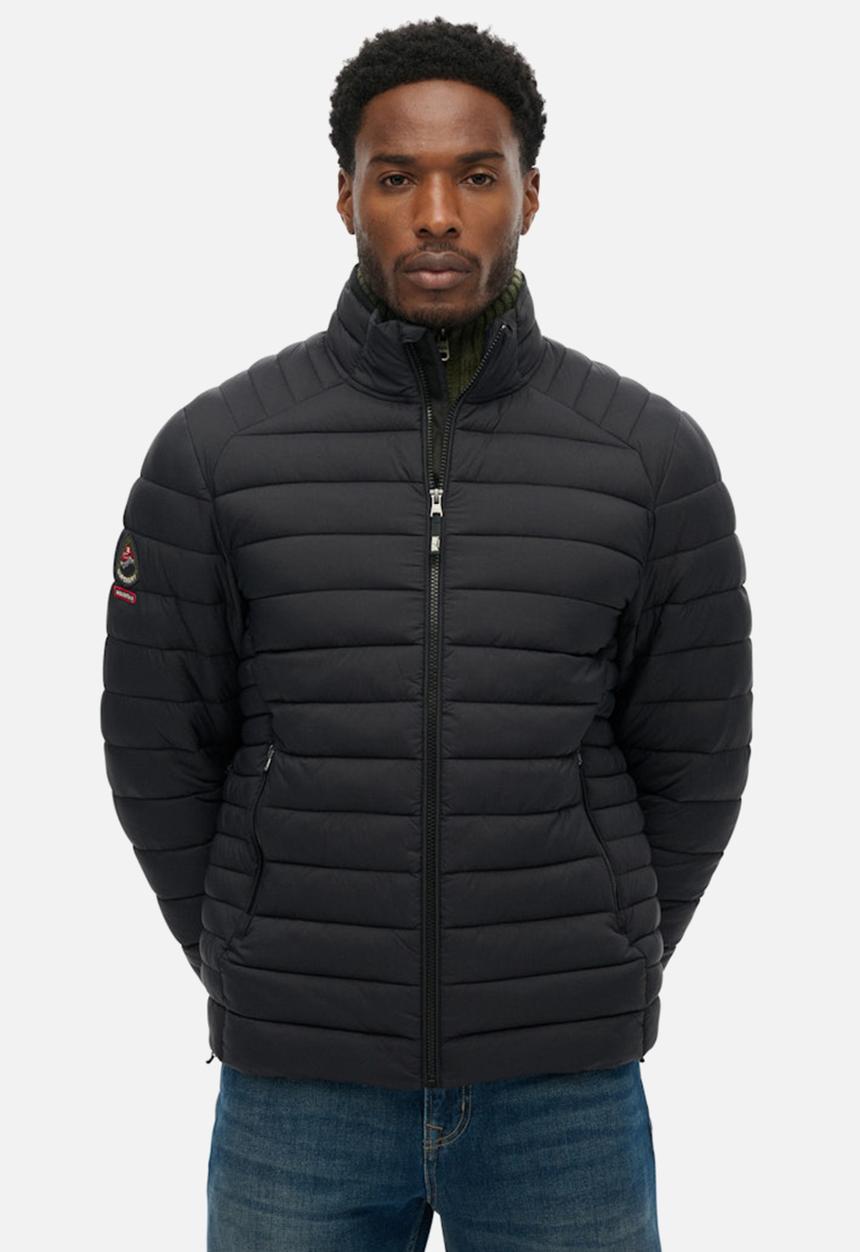 Superdry. - FUJI LITE PADDED JACKET  - Black