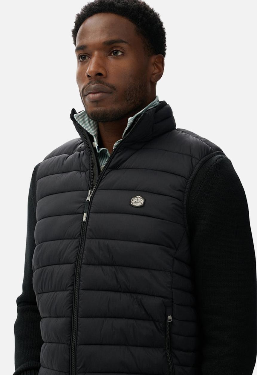 Superdry. - FUJI LITE PADDED GILET  - Black