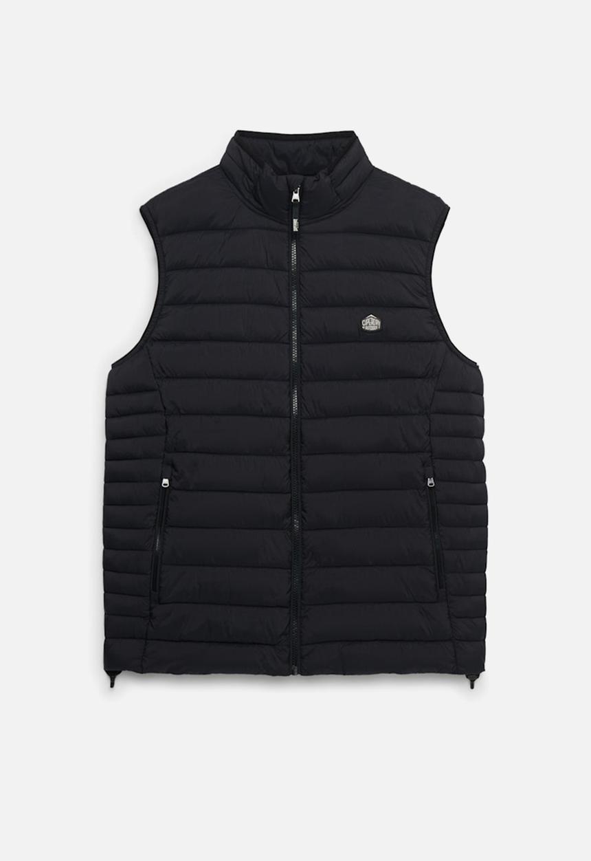 Superdry. - FUJI LITE PADDED GILET  - Black