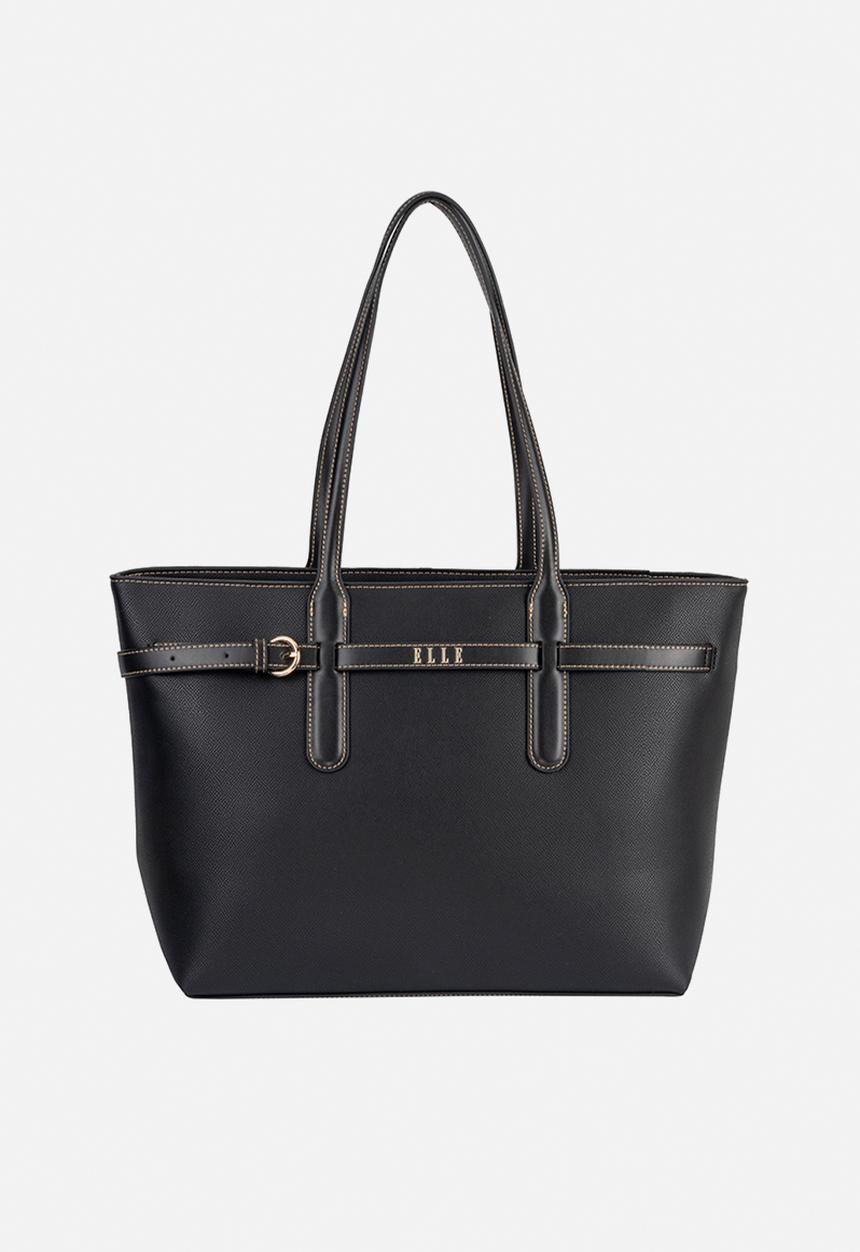 Belt Buckle Tote - Black