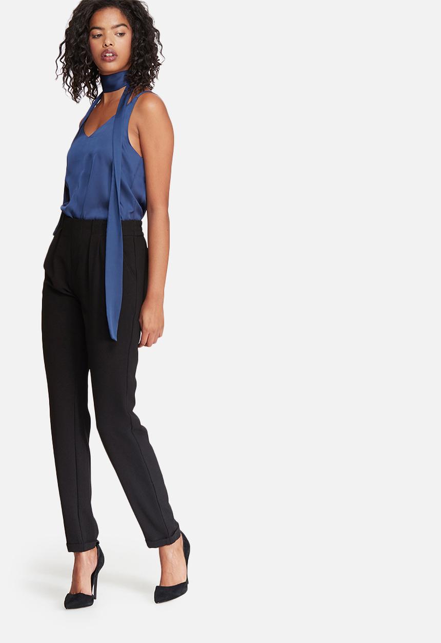 dailyfriday - Satin cami with self fabric neck tie