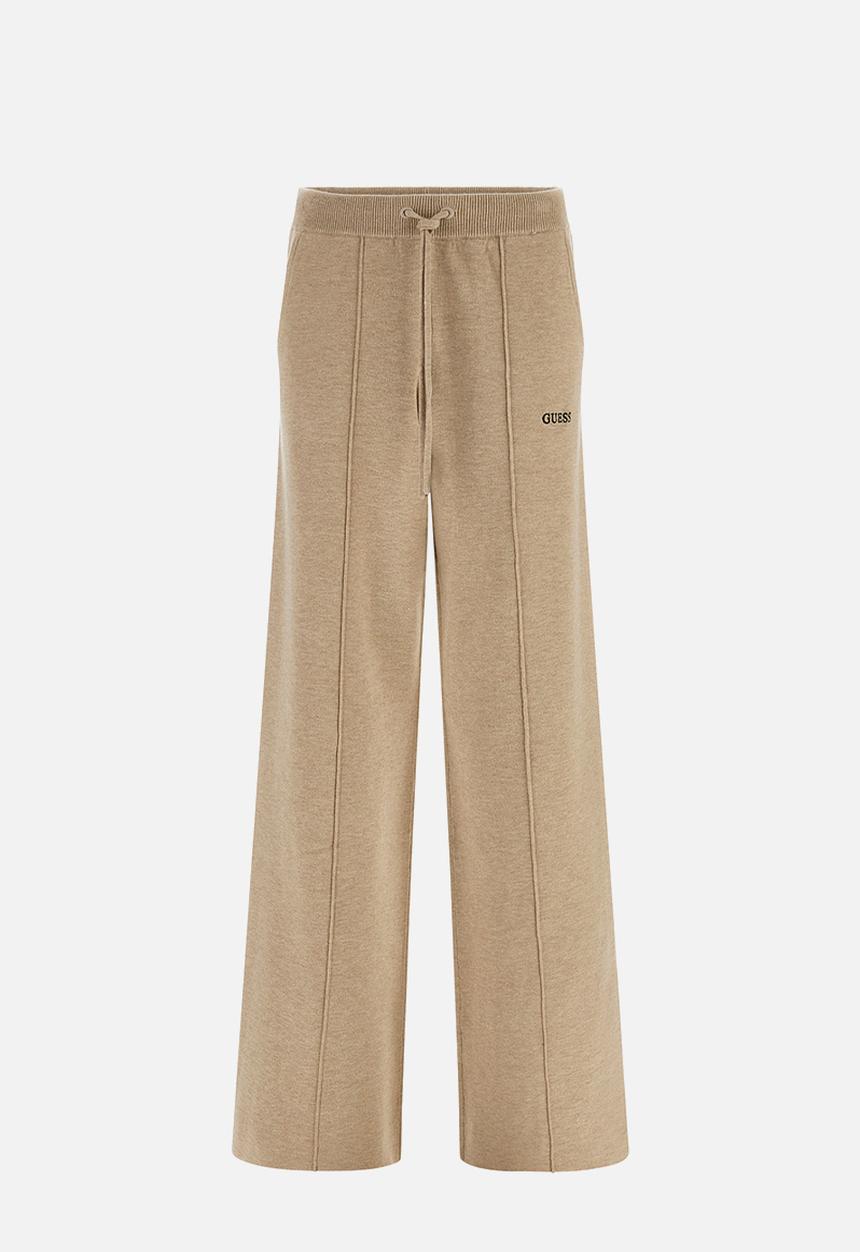 GUESS - Ursula Pants Swtr - Sand Tan Melange