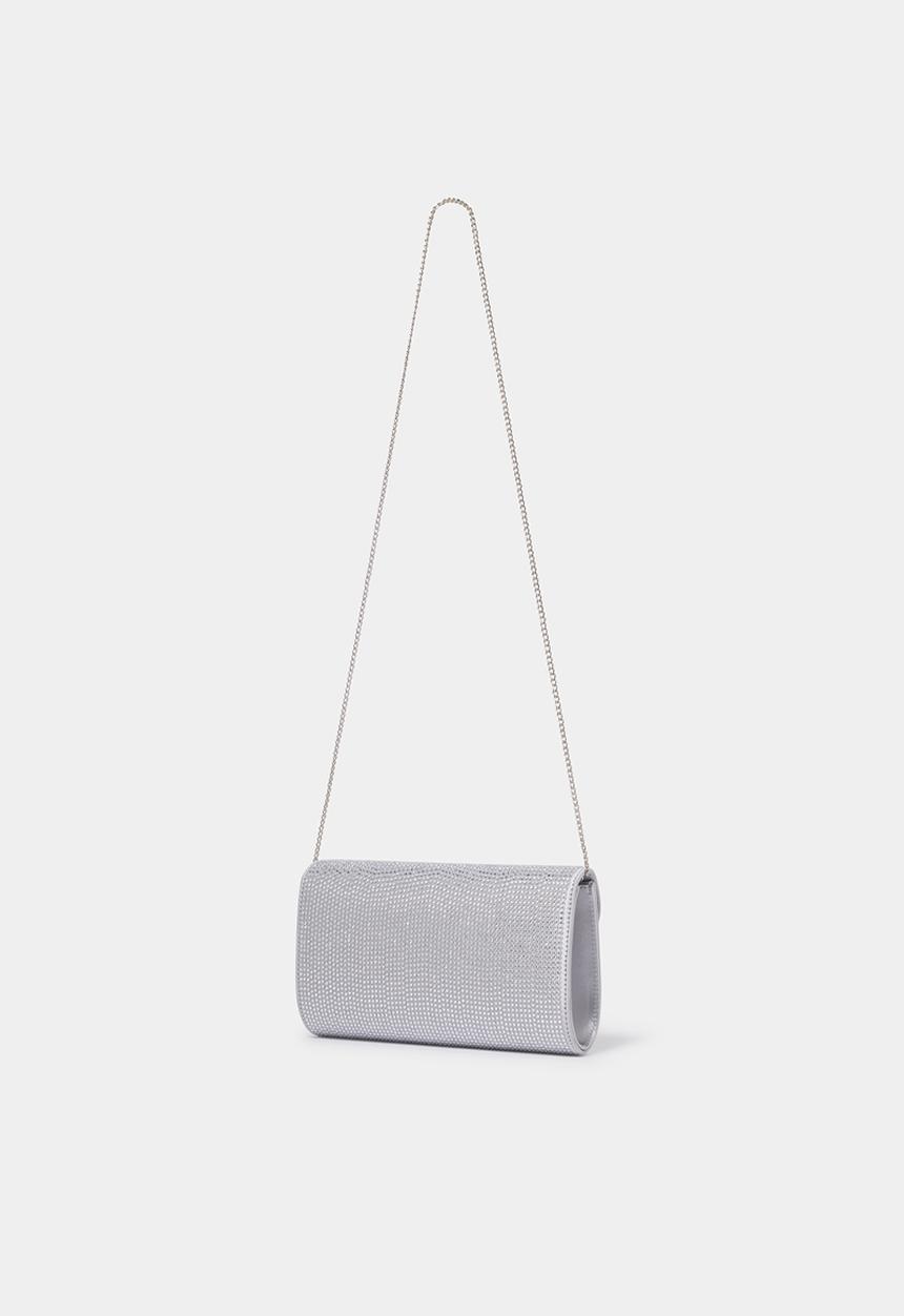 Forever New - Hillary Heatfix Clutch In Silver
