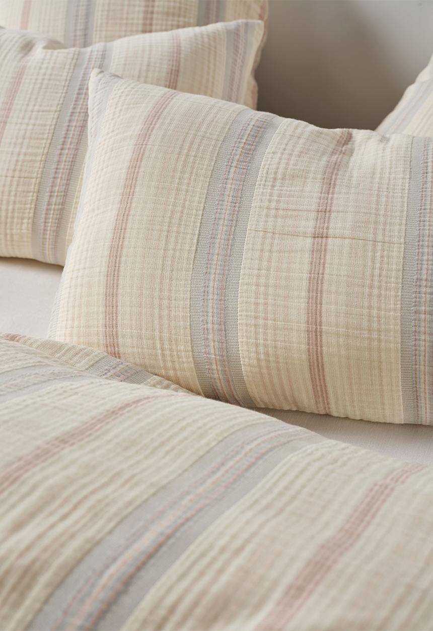 Linen House - Coolum Duvet Cover Set - Silver