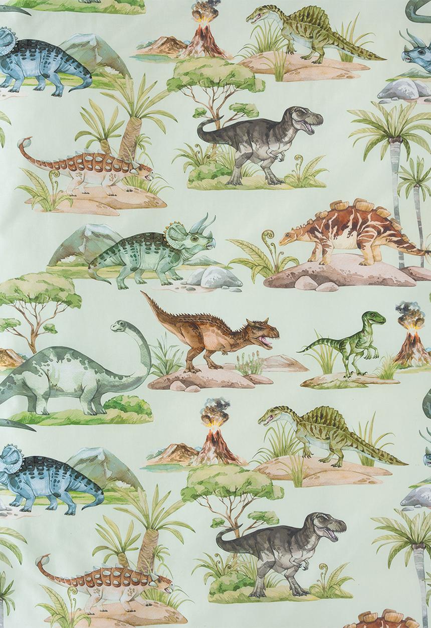 Linen House - Dino Kingdom Duvet Cover Set - Green