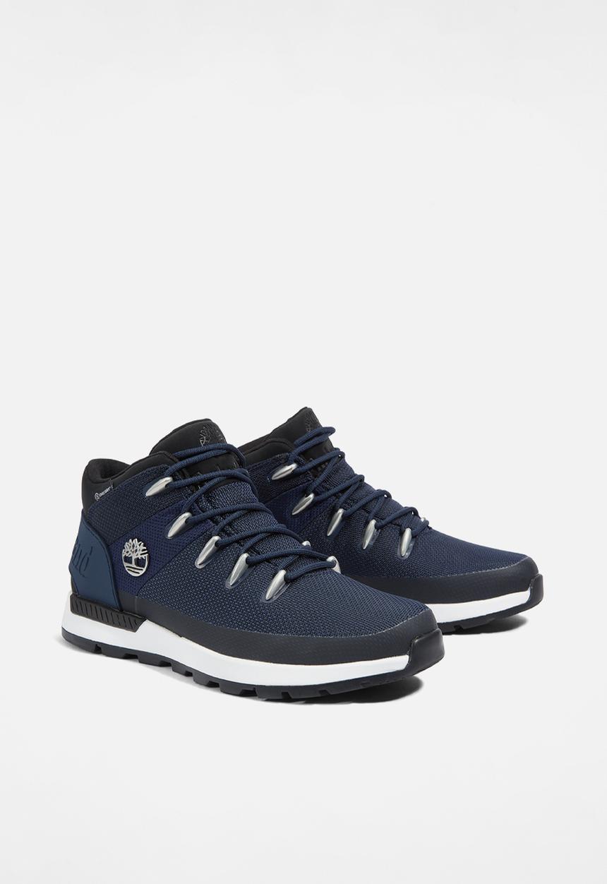 Timberland - Sprint Trekker Mid Lace Up Waterproof Sneaker - Navy
