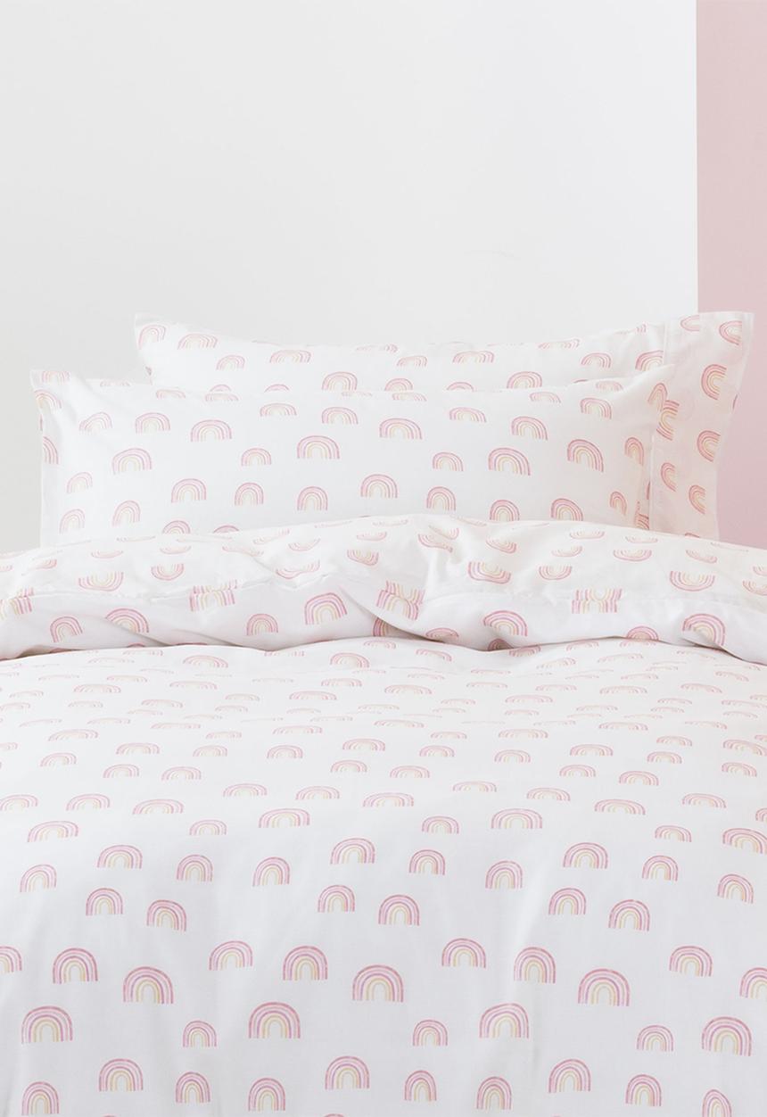 Linen House - Rainbow Magic Duvet Cover Set - Pink