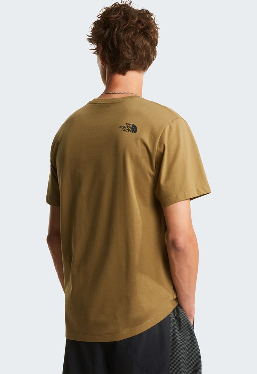 The North Face - M Evolution Box Half Dome Regular Short Sleeve Tee - Cedar