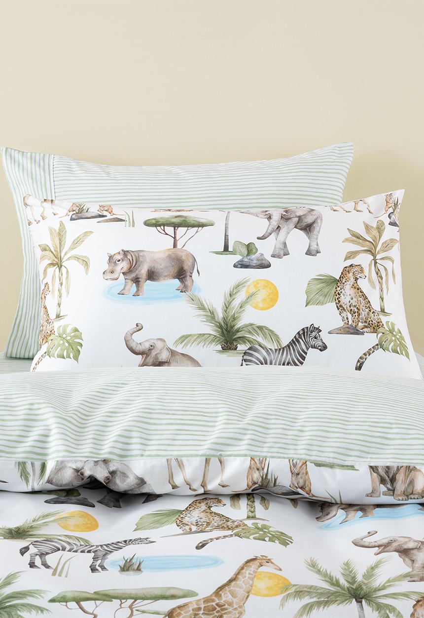 Linen House - Sunny Safari Duvet Cover Set - Multi 