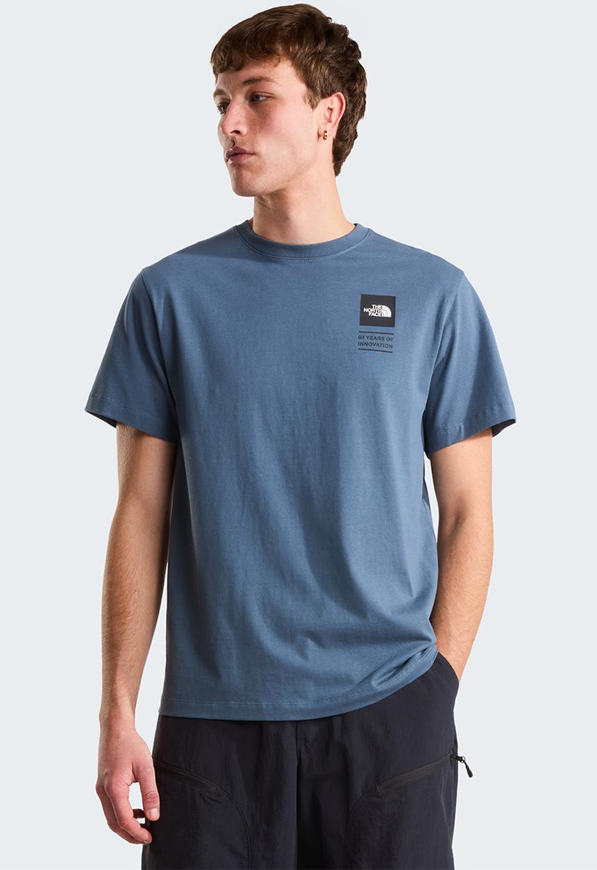 The North Face -  Icon Celebration Regular Short Sleeve Tee-Graphic - Granite Grey