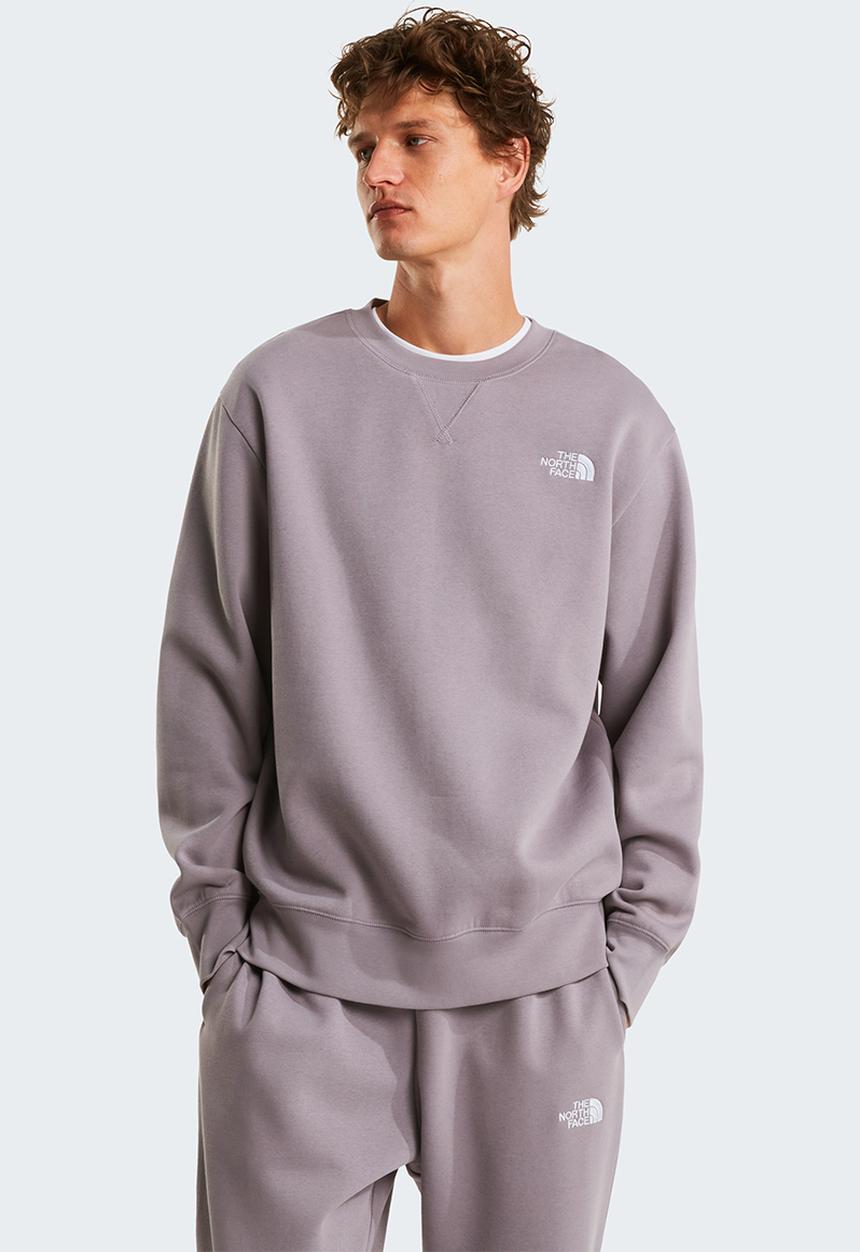 The North Face - Essential Relaxed Crewneck Sweatshirt - Transcendent Grey