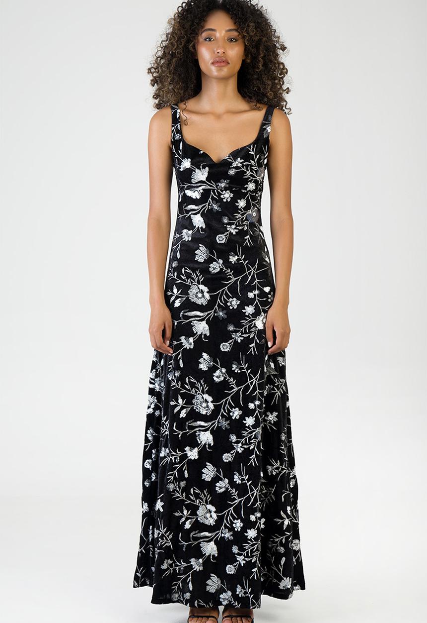SISSY BOY - Wide Awake Maxi Dress - Black