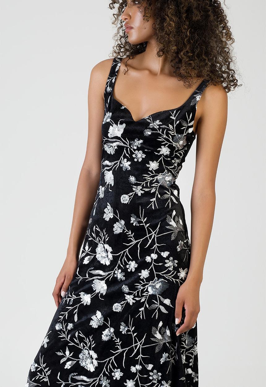 SISSY BOY - Wide Awake Maxi Dress - Black