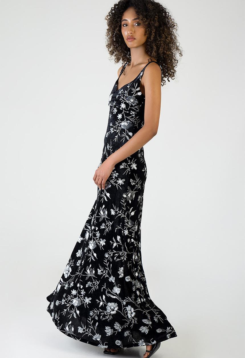 SISSY BOY - Wide Awake Maxi Dress - Black