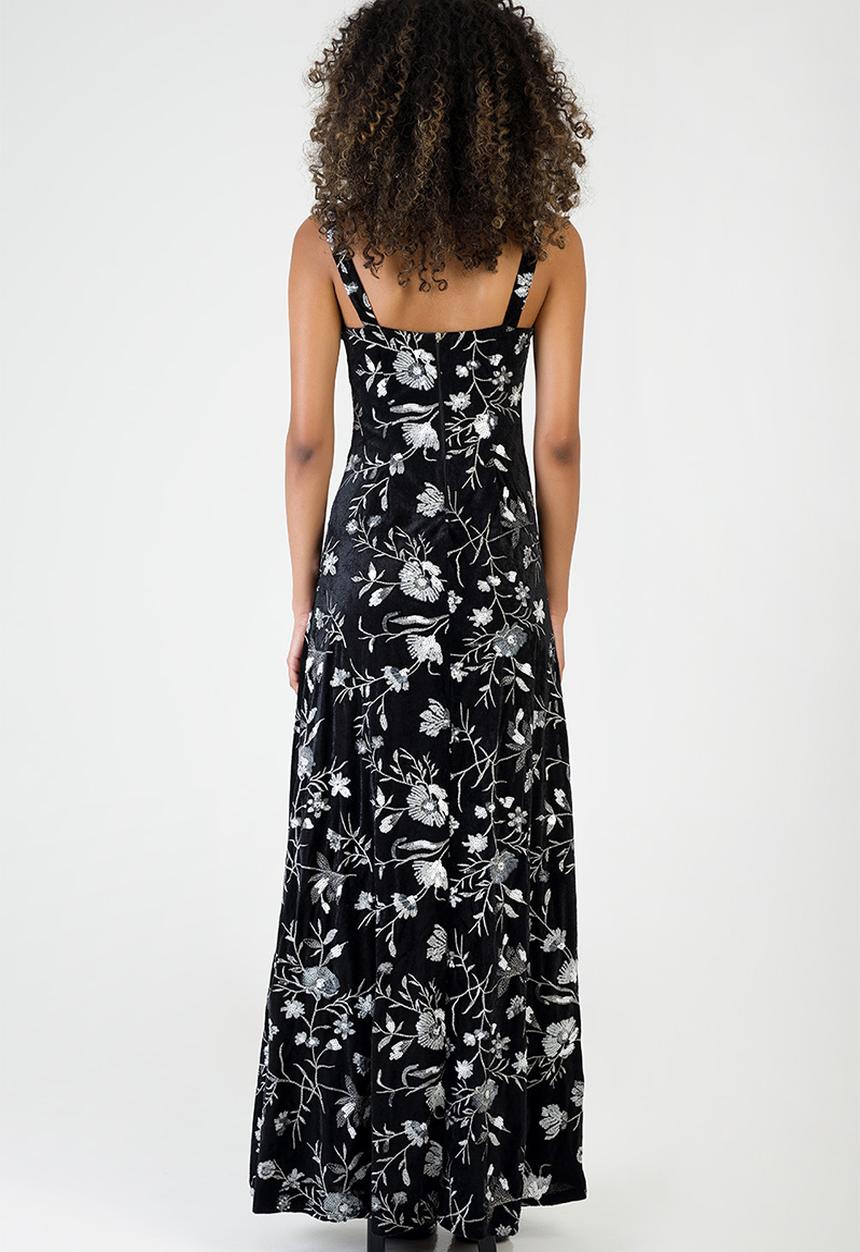 SISSY BOY - Wide Awake Maxi Dress - Black