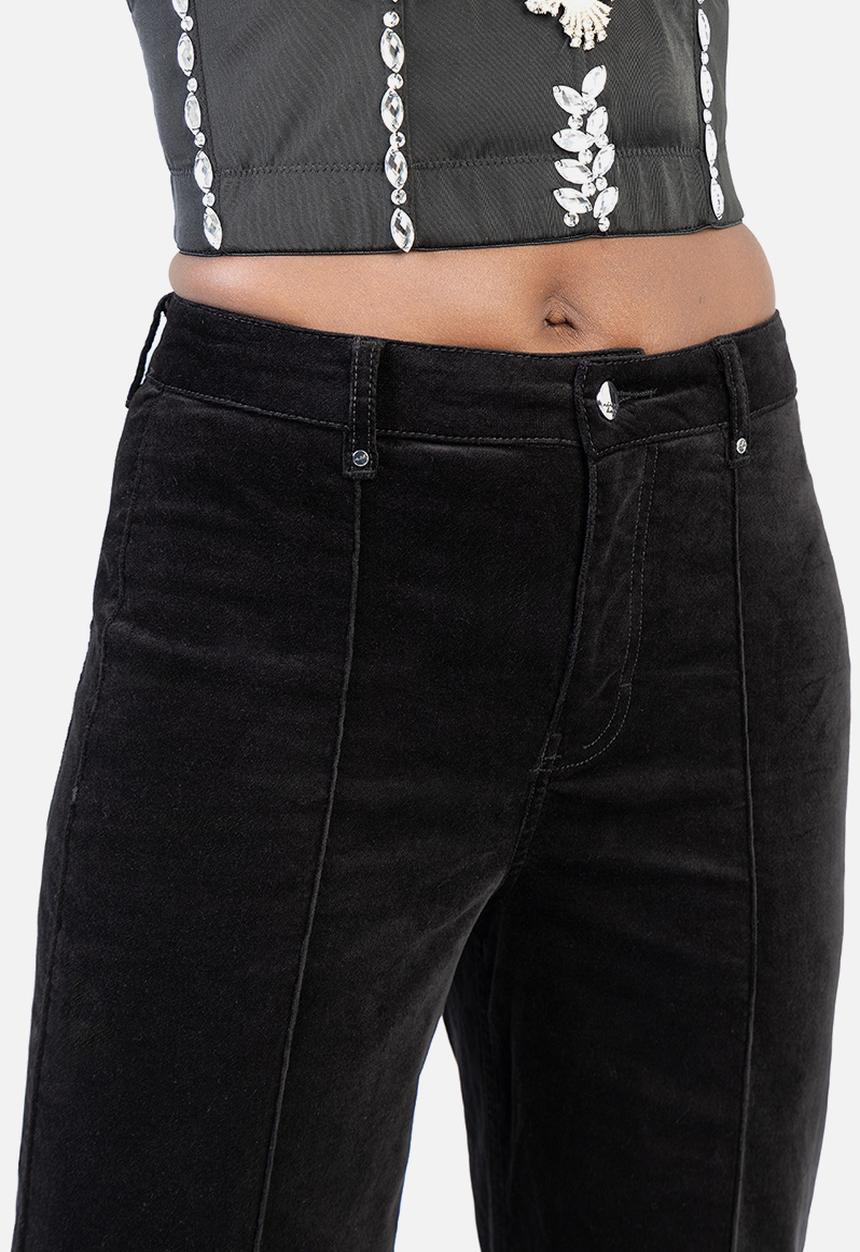SISSY BOY - Paige Wide Leg Pants - Black