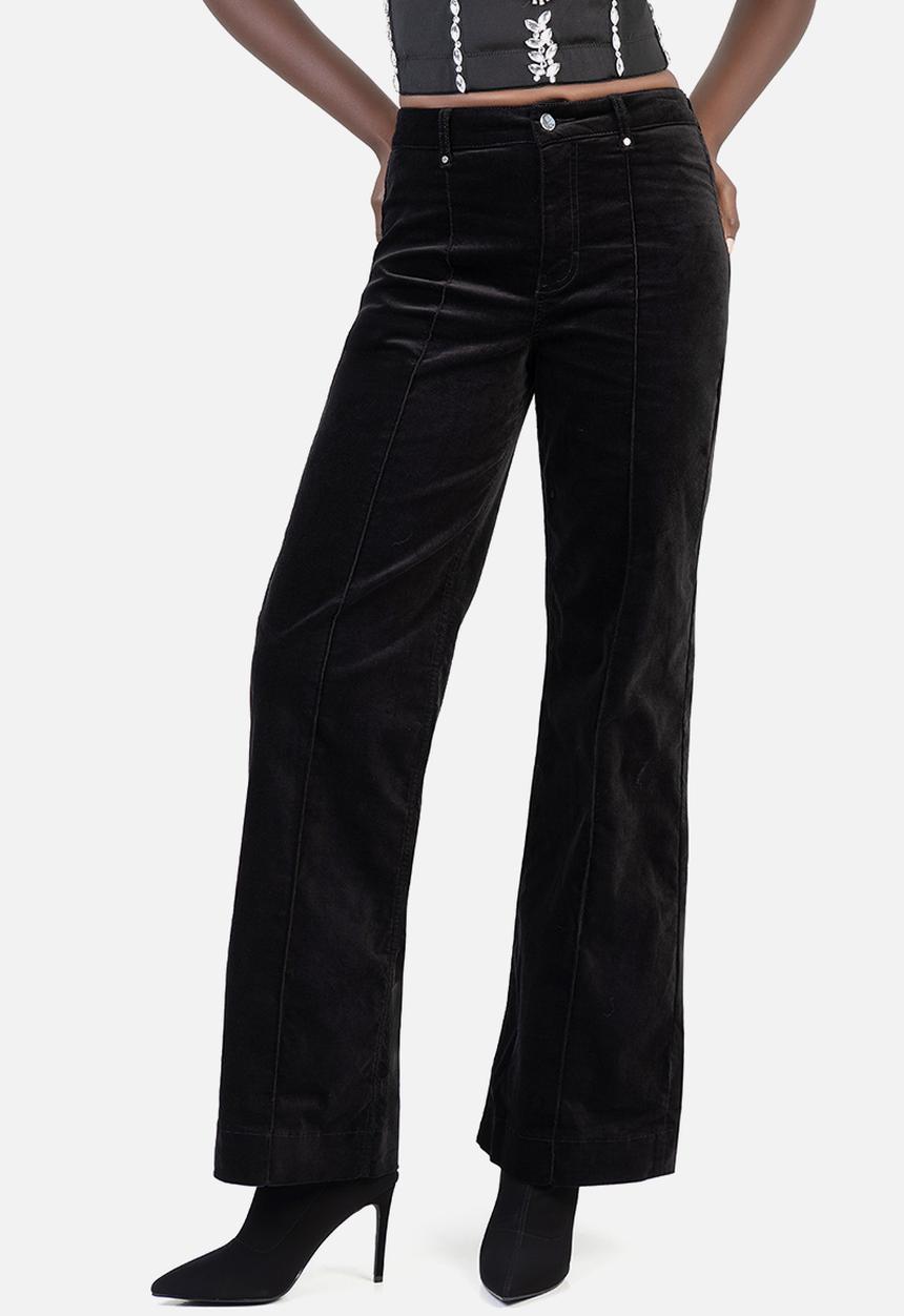 SISSY BOY - Paige Wide Leg Pants - Black