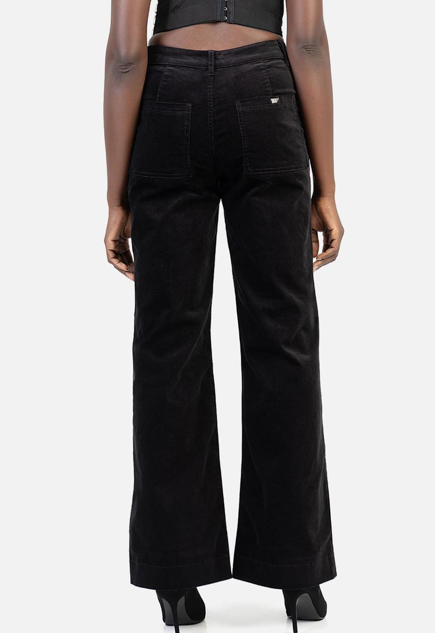 SISSY BOY - Paige Wide Leg Pants - Black