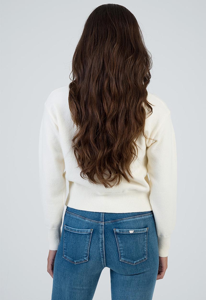 SISSY BOY - Forever Young Knit Sweater - Cream
