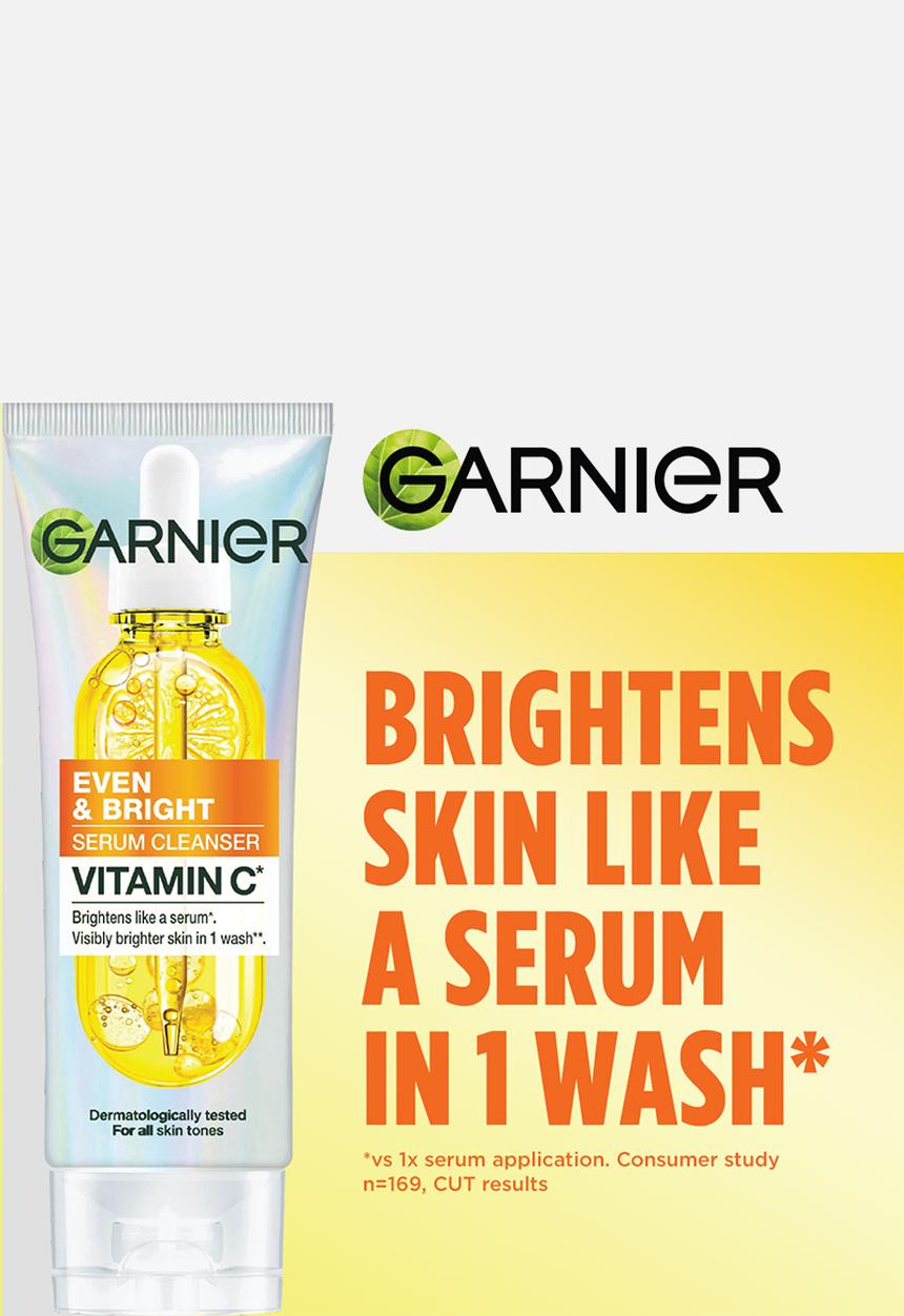 Garnier - Even & Bright Vitamin C Serum Cleanser - 100ml