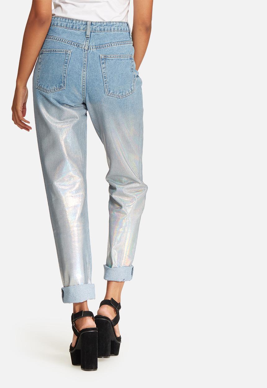 Glamorous - Light holographic jeans