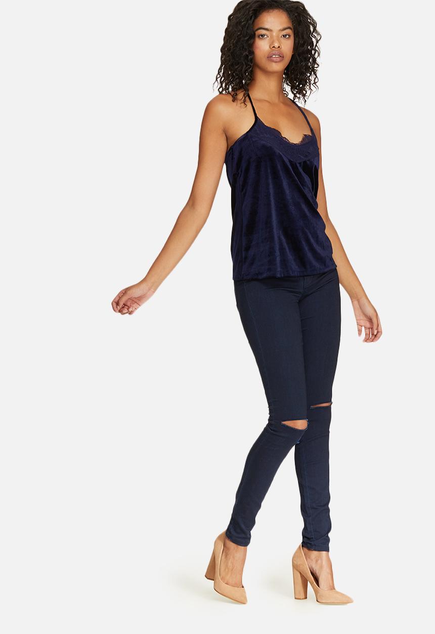 ONLY - Brandy vesta velvet cami
