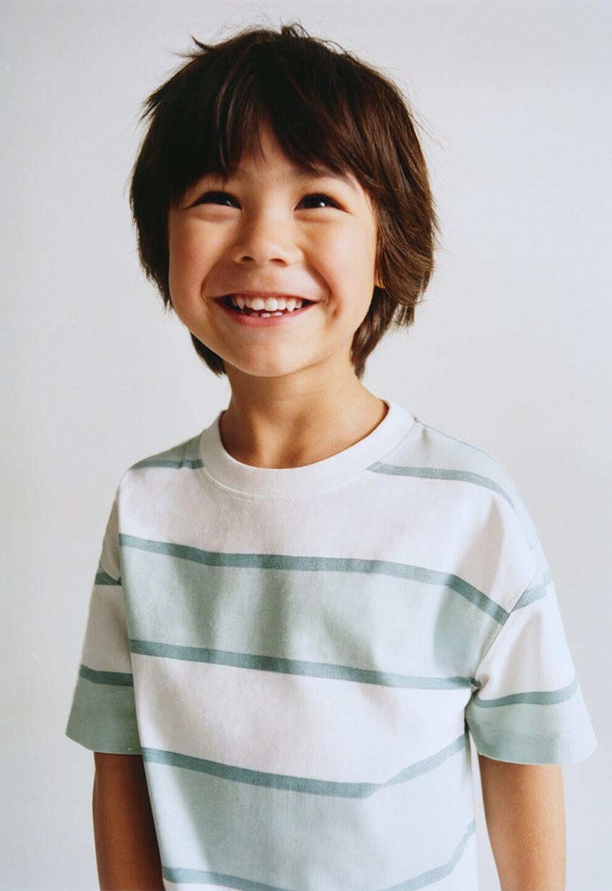 MANGO - T-Shirt MBERT - Turquoise / Aqua