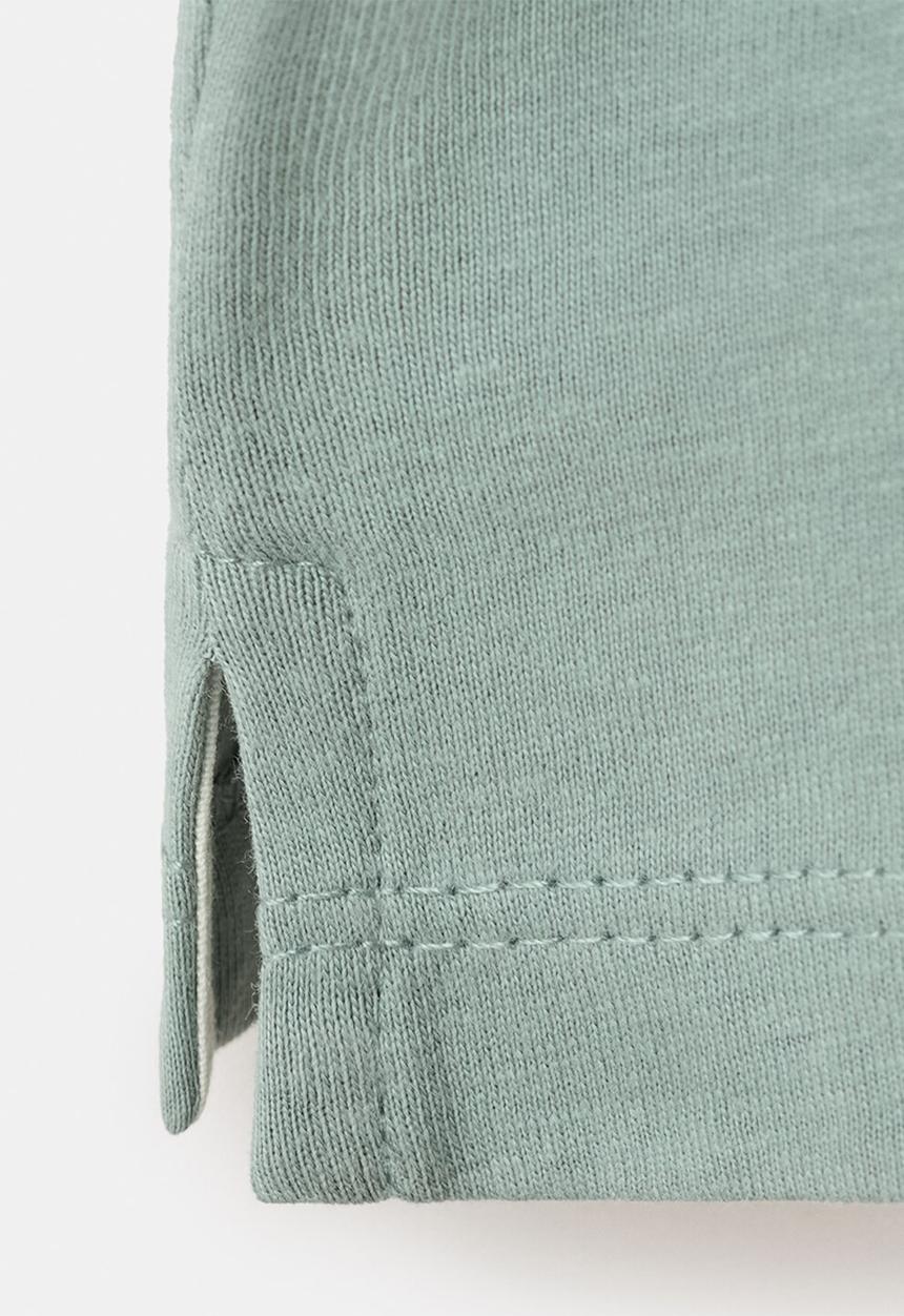 MANGO - T-Shirt MFLIP - Medium Green