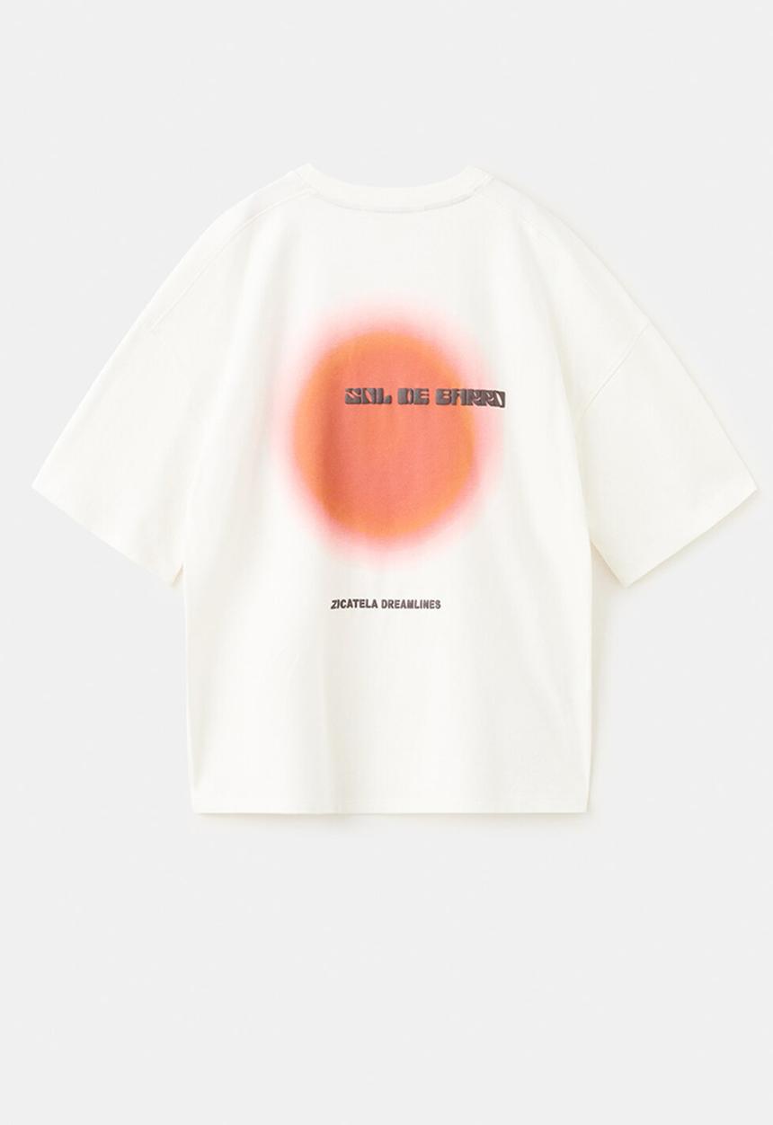 MANGO - T-Shirt BARRO - Natural