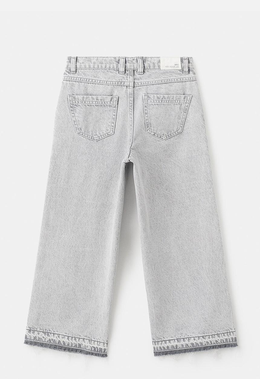 MANGO - Jeans CULOTTE1 - Open Gray