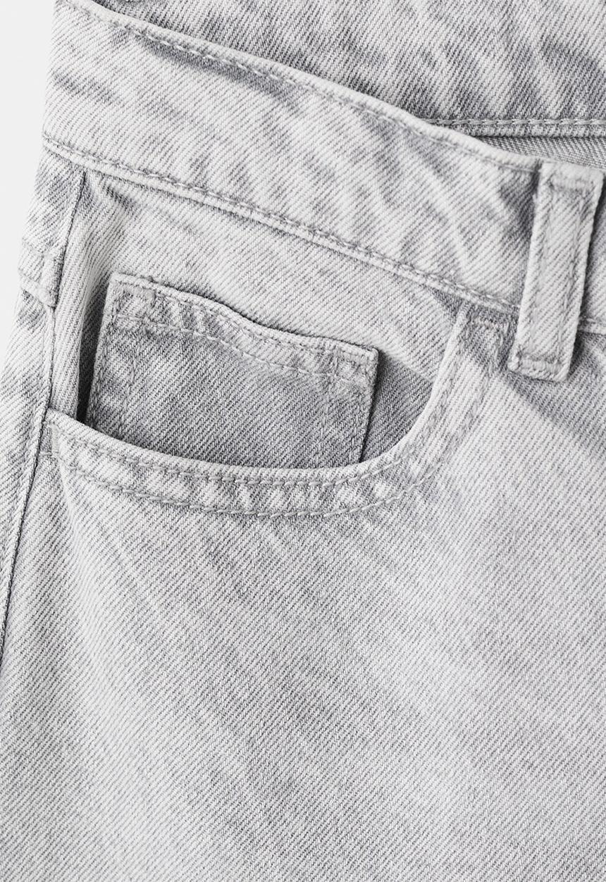 MANGO - Jeans CULOTTE1 - Open Gray