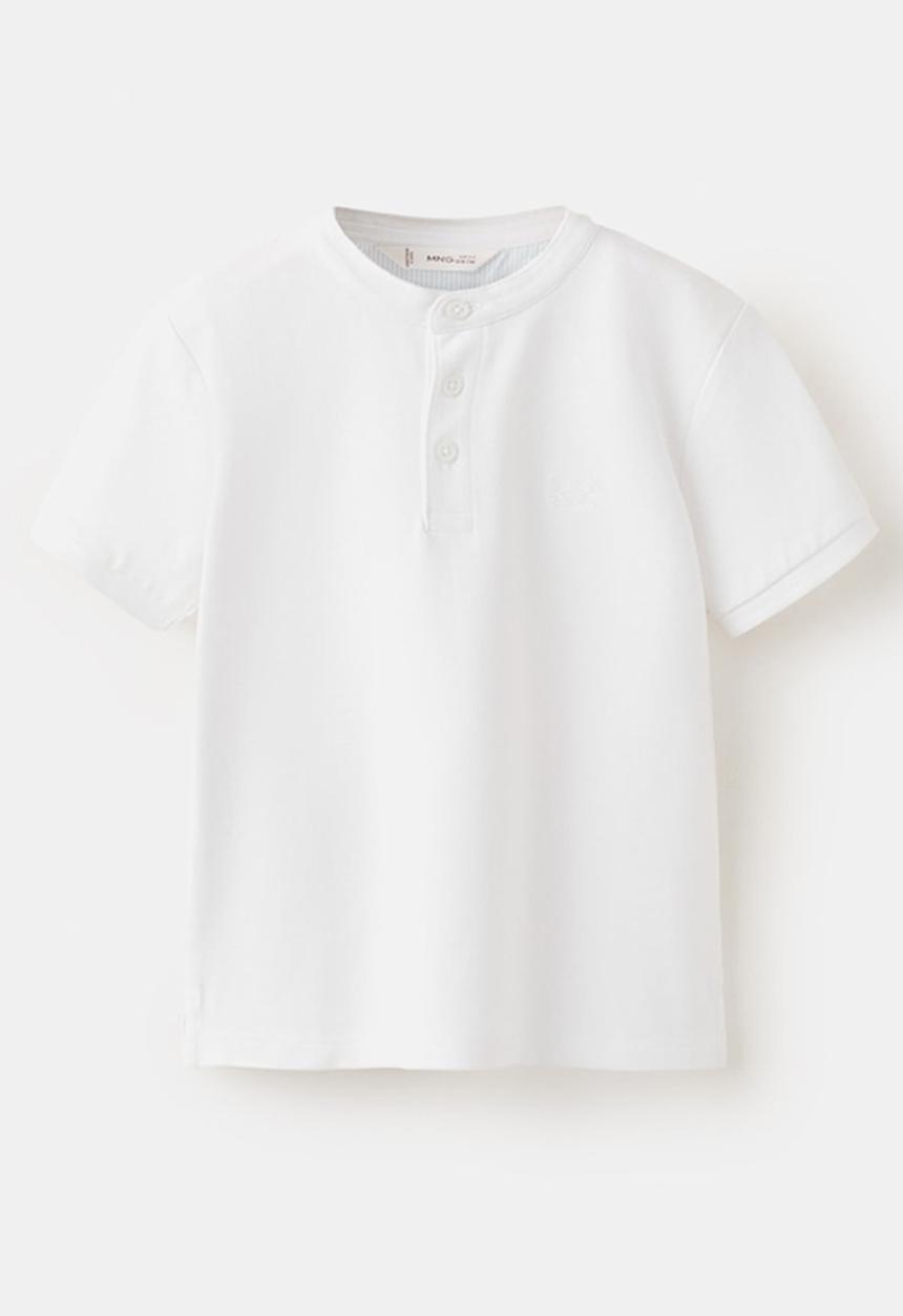 MANGO - Poloshirt HANOIB - White