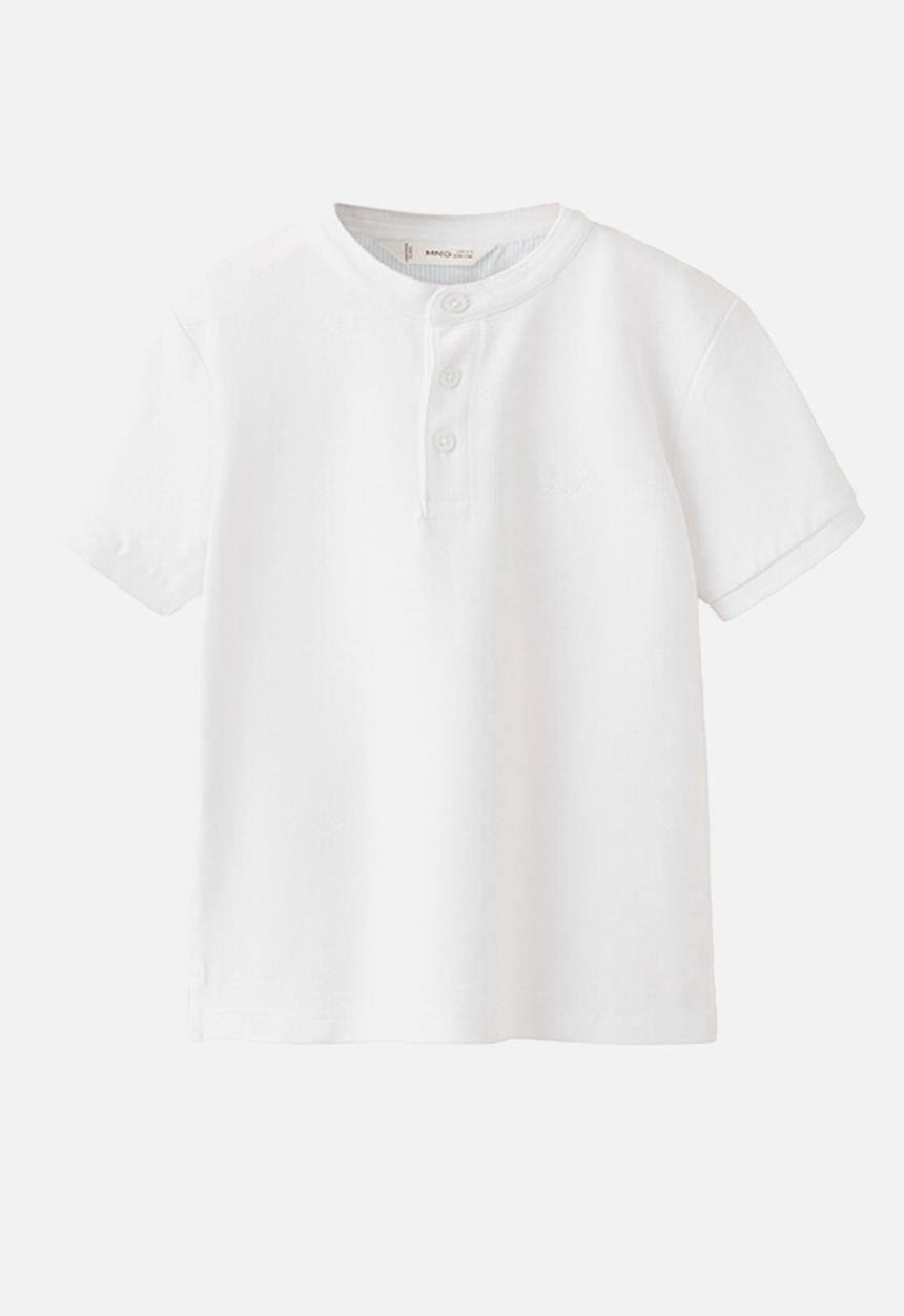 MANGO - Poloshirt HANOIB - White