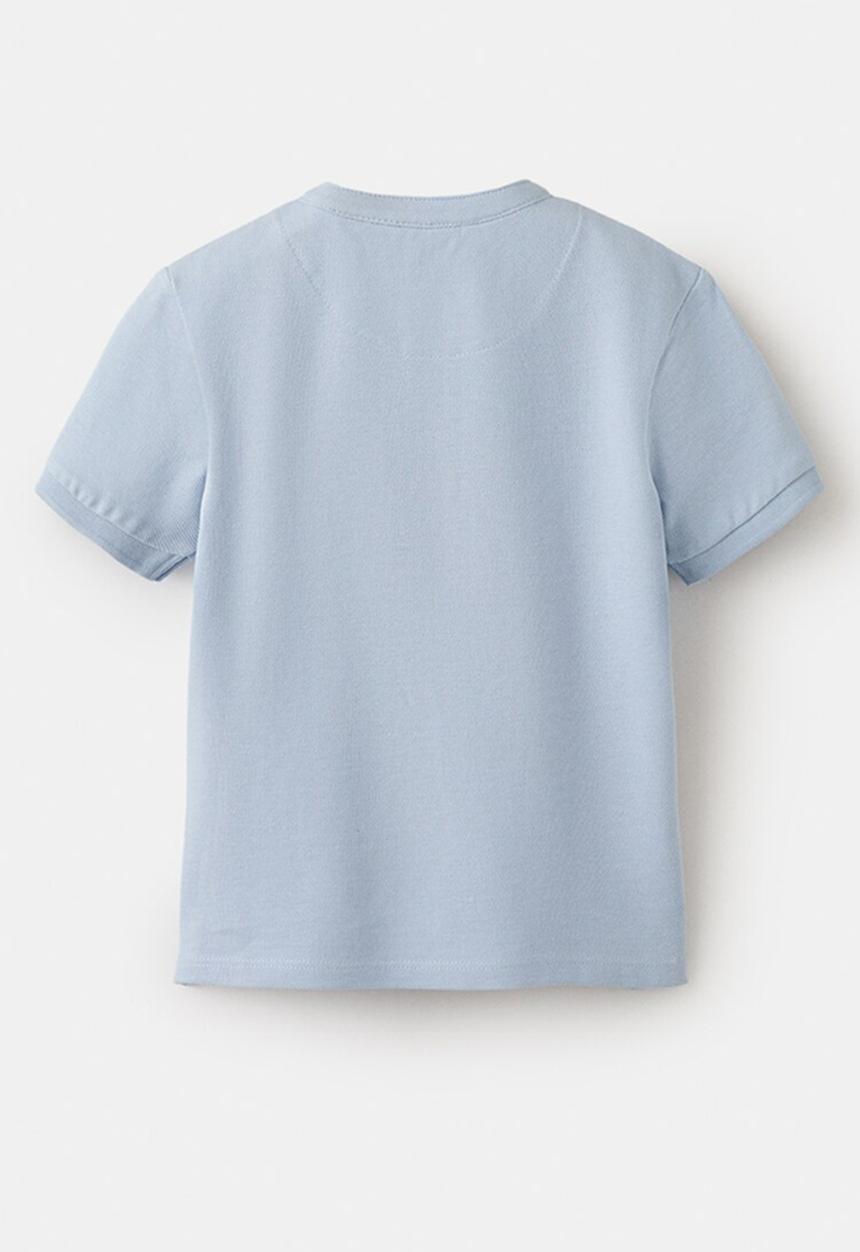 MANGO - Poloshirt HANOIB - Light/Pastel Blue