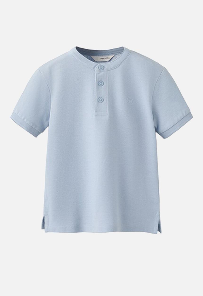 MANGO - Poloshirt HANOIB - Light/Pastel Blue