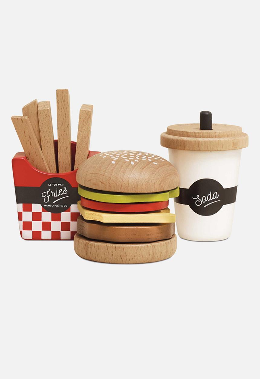 Le Toy Van - 13 Pcs Gourmet Hamburger Set - multi
